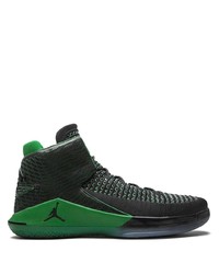 Chaussures de sport vert foncé Jordan