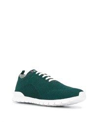 Chaussures de sport vert foncé Kiton