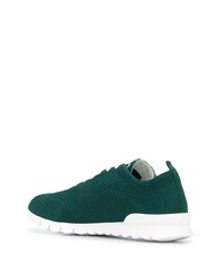 Chaussures de sport vert foncé Kiton