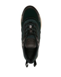 Chaussures de sport vert foncé Givenchy