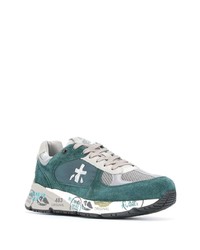 Chaussures de sport vert foncé Premiata