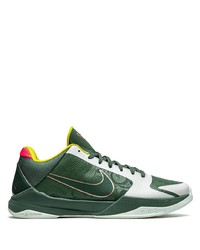 Chaussures de sport vert foncé Nike