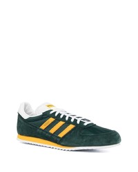 Chaussures de sport vert foncé adidas