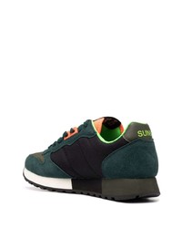 Chaussures de sport vert foncé Sun 68