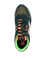 Chaussures de sport vert foncé Sun 68