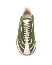 Chaussures de sport vert foncé Jimmy Choo
