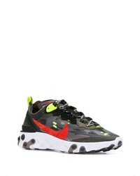 Chaussures de sport vert foncé Nike