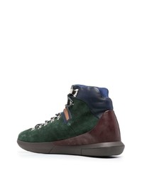 Chaussures de sport vert foncé Bally