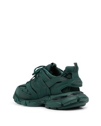 Chaussures de sport vert foncé Balenciaga