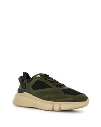 Chaussures de sport vert foncé Buscemi