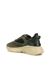 Chaussures de sport vert foncé Buscemi