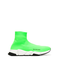 Chaussures de sport vert menthe Balenciaga