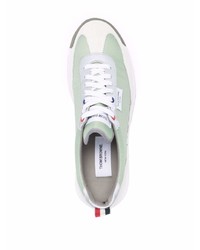 Chaussures de sport vert menthe Thom Browne