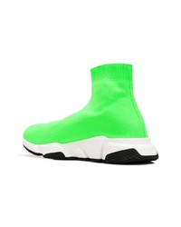 Chaussures de sport vert menthe Balenciaga