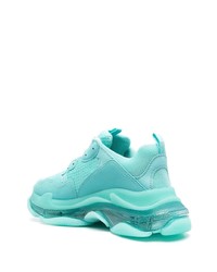 Chaussures de sport vert menthe Balenciaga