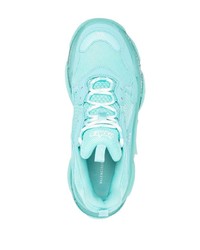 Chaussures de sport vert menthe Balenciaga