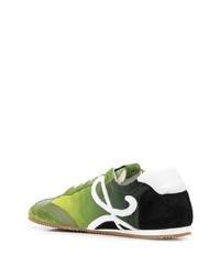 Chaussures de sport vertes Loewe