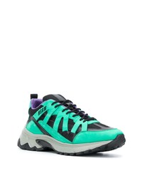 Chaussures de sport vertes MSGM