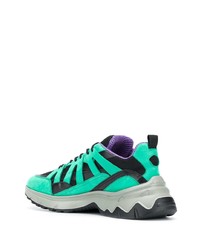 Chaussures de sport vertes MSGM