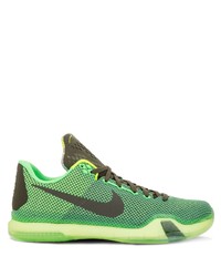 Chaussures de sport vertes Nike