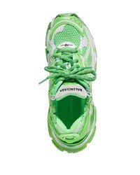 Chaussures de sport vertes Balenciaga