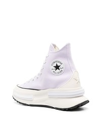 Chaussures de sport violet clair Converse