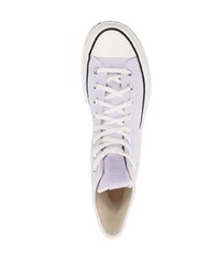 Chaussures de sport violet clair Converse