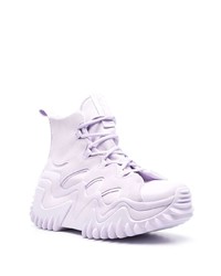 Chaussures de sport violet clair Converse