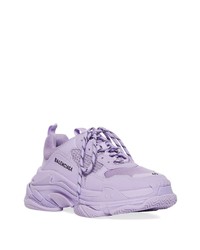 Chaussures de sport violet clair Balenciaga