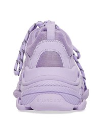 Chaussures de sport violet clair Balenciaga