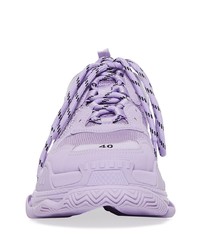 Chaussures de sport violet clair Balenciaga