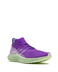 Chaussures de sport violettes adidas