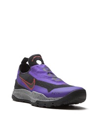 Chaussures de sport violettes Nike