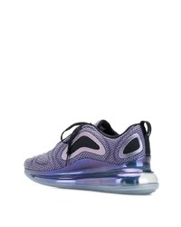 Chaussures de sport violettes Nike