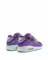 Chaussures de sport violettes Nike