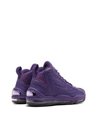 Chaussures de sport violettes Nike