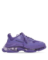 Chaussures de sport violettes Balenciaga