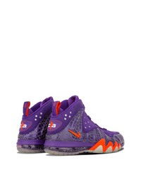 Chaussures de sport violettes Nike