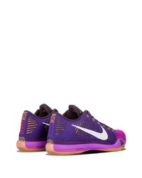 Chaussures de sport violettes Nike