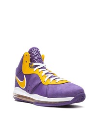 Chaussures de sport violettes Nike