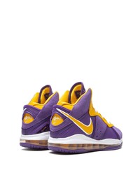 Chaussures de sport violettes Nike