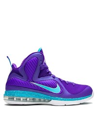 Chaussures de sport violettes Nike