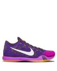 Chaussures de sport violettes Nike