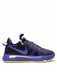 Chaussures de sport violettes Nike