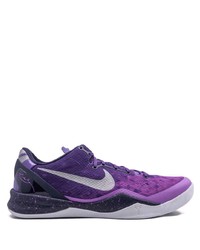 Chaussures de sport violettes Nike