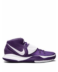 Chaussures de sport violettes Nike