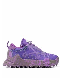 Chaussures de sport violettes Off-White