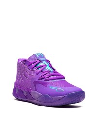 Chaussures de sport violettes Puma