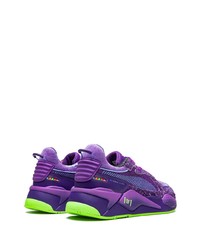 Chaussures de sport violettes Puma