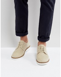 Chaussures derby beiges Selected